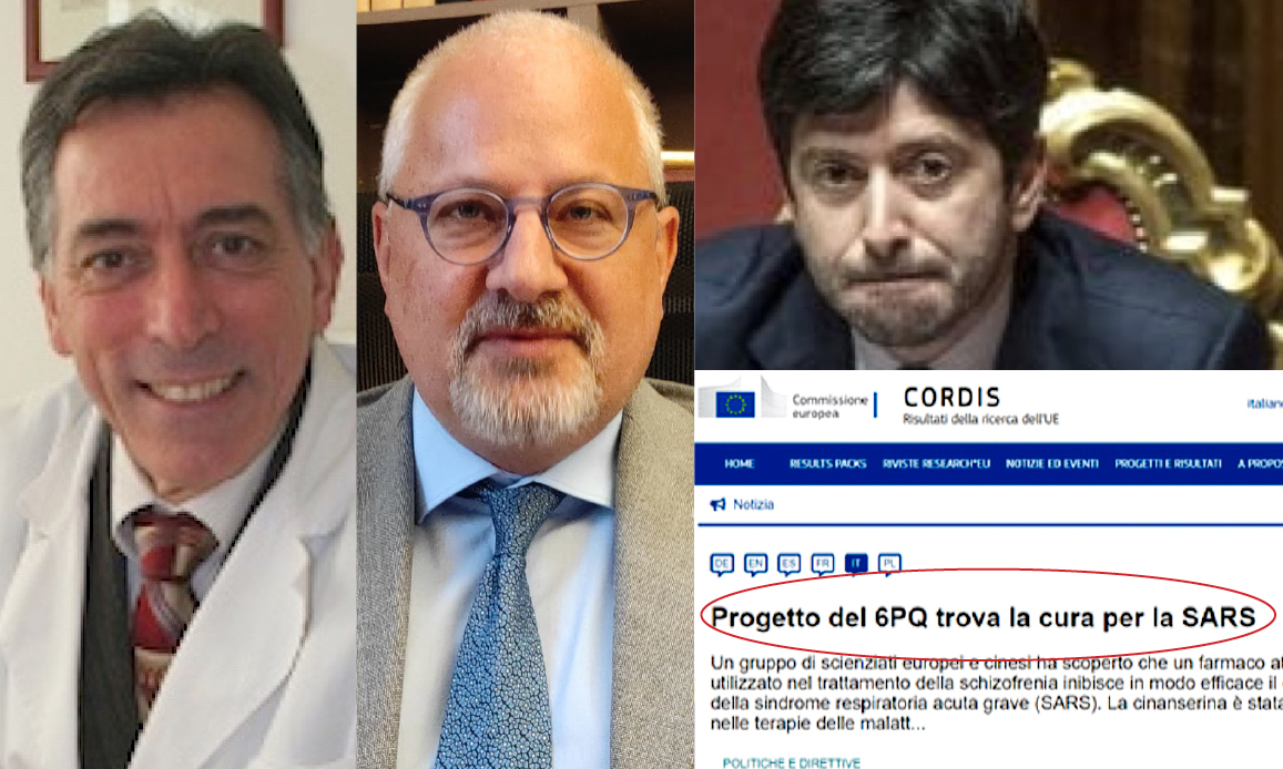 CURE COVID IGNORATE, DENUNCIA-BOMBA DI TRINCA E FUSILLO AI PM: “Farmaco antiSARS finanziato UE Inutilizzato in Pandemia” - Database Italia