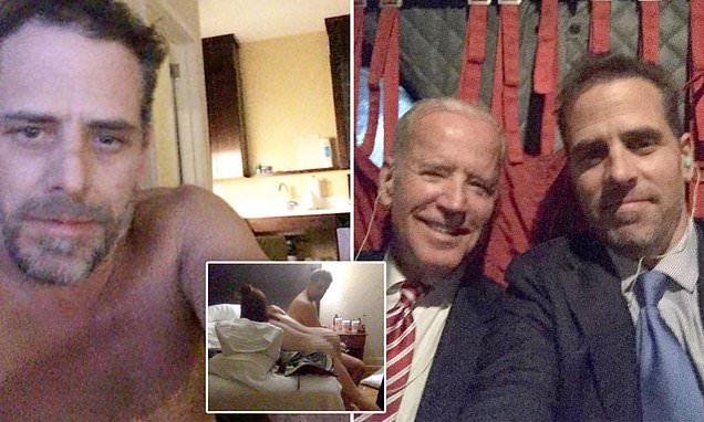 Unearthed video shows a naked Hunter Biden claiming Russian drug dealers stole his laptop | Daily Mail Online