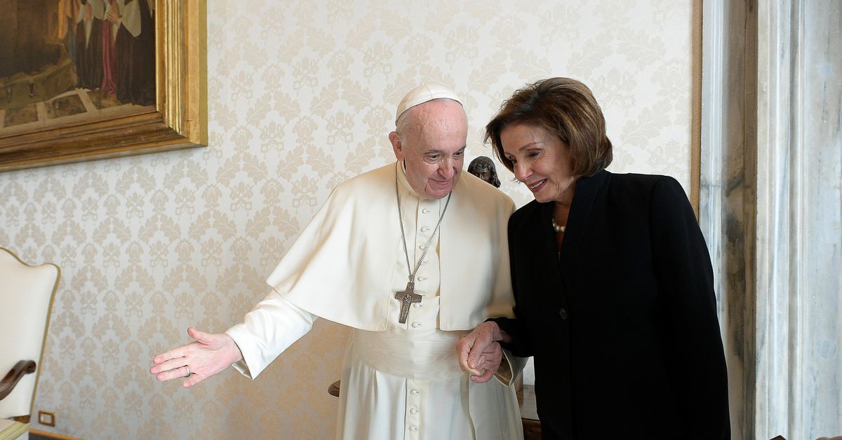 Pelosi meets pope as abortion debate rages back home | Reuters