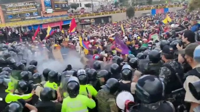 TERRA REAL TIME: Ecuador: Non si ferma la violenta rivolta contro il caro vita