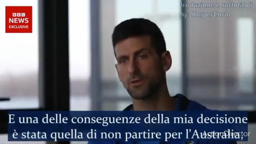 Intervista a Djokovic - PeerTube.it